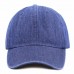 Plain Cotton baseball Cap Washed Low Profile  Denim Baseball Dad Hat Cap  eb-47528823